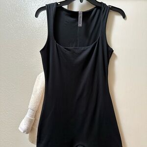 Black scoop neck romper SIZE M. cute for casual day 🖤 from valerie’s boutique